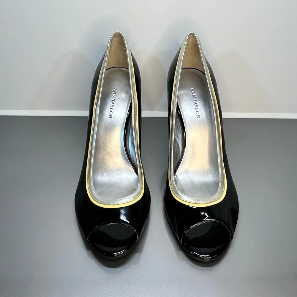 Ann Taylor peep toe heels